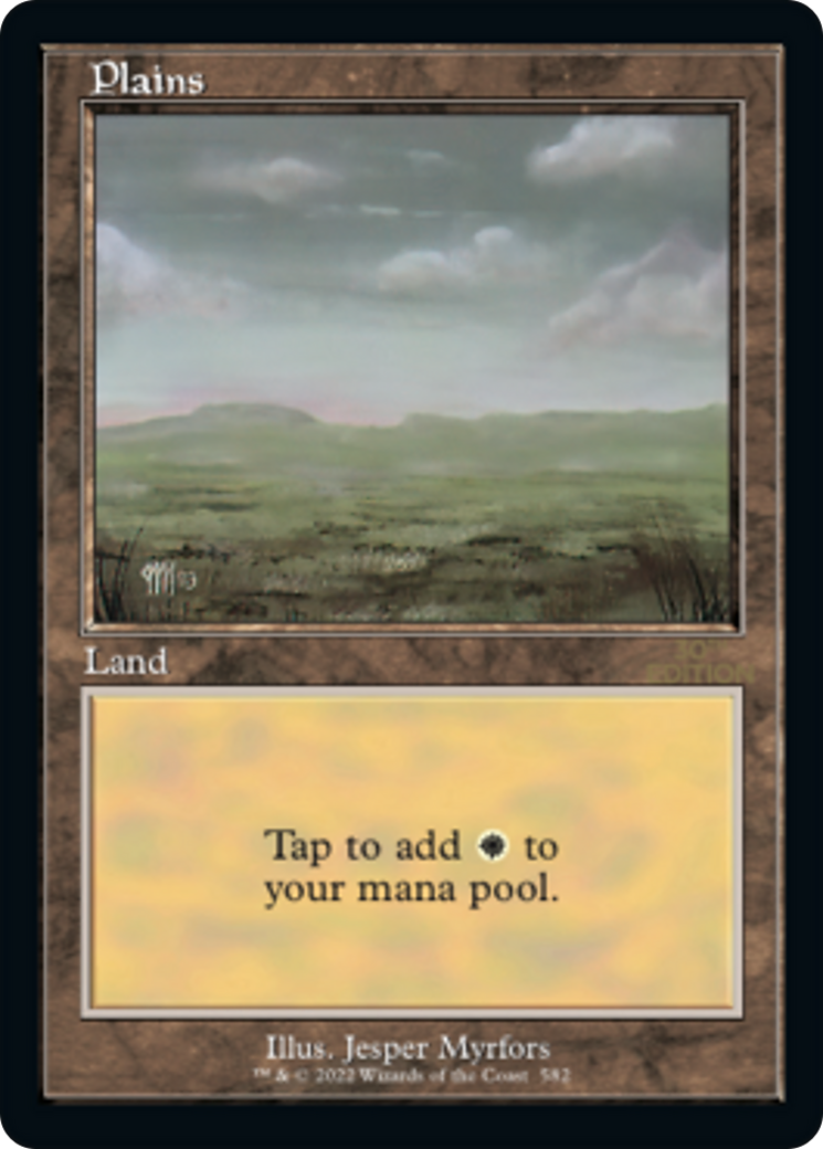 Image of Plains (582) (Retro Frame) (30A-582) - 30th Anniversary Edition