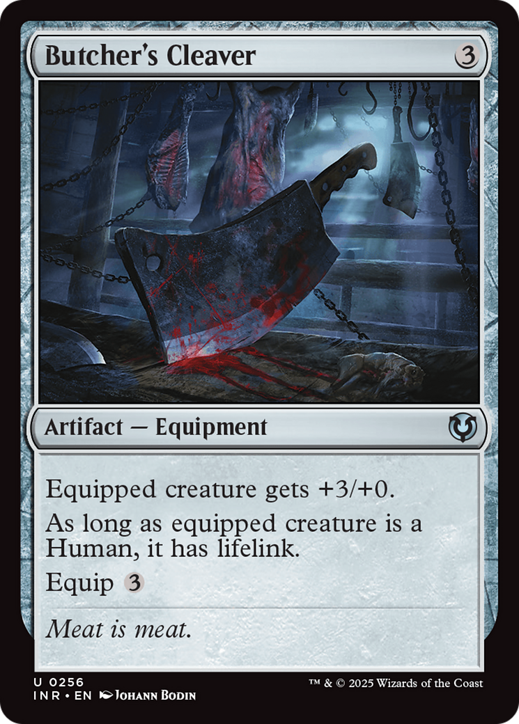 Image of Butcher's Cleaver (INR-256) - Innistrad Remastered