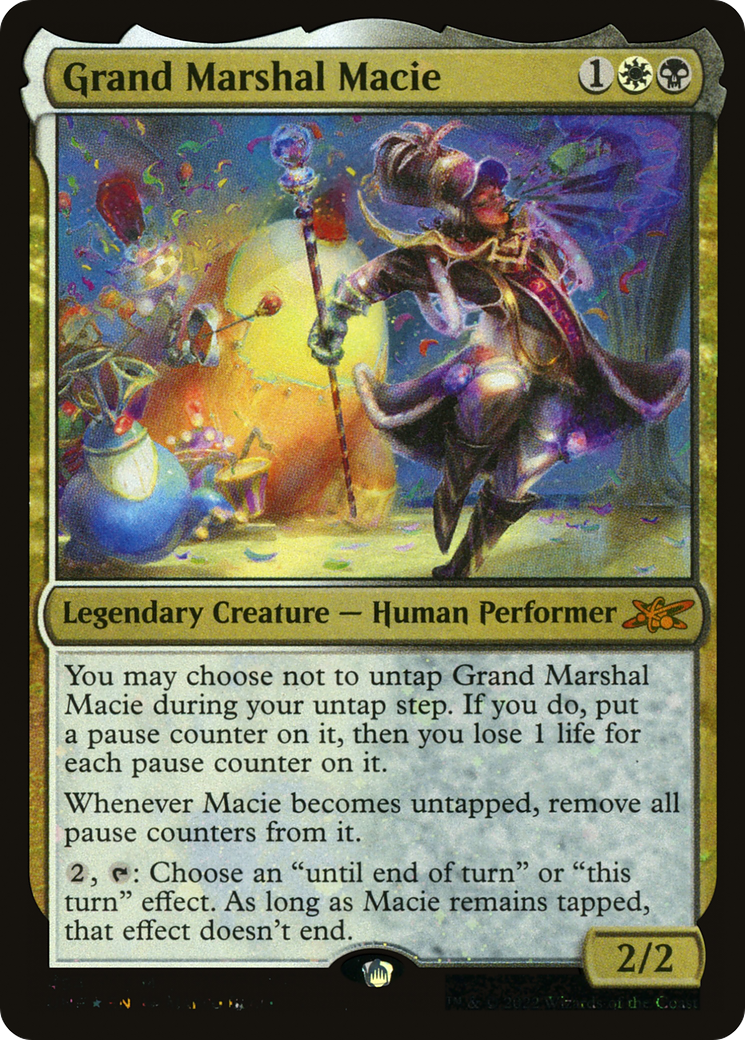 Image of Grand Marshal Macie (Galaxy Foil) (UNF-454) - Unfinity Foil