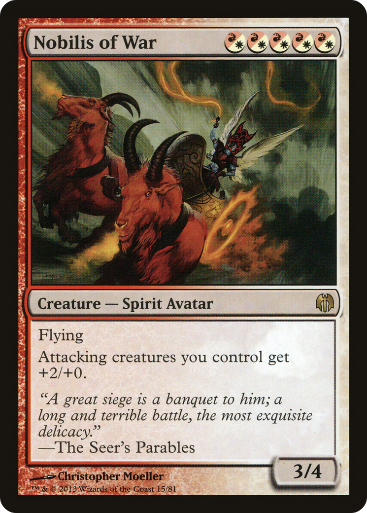 Image of Nobilis of War (DDL-015) - Duel Decks: Heroes vs. Monsters