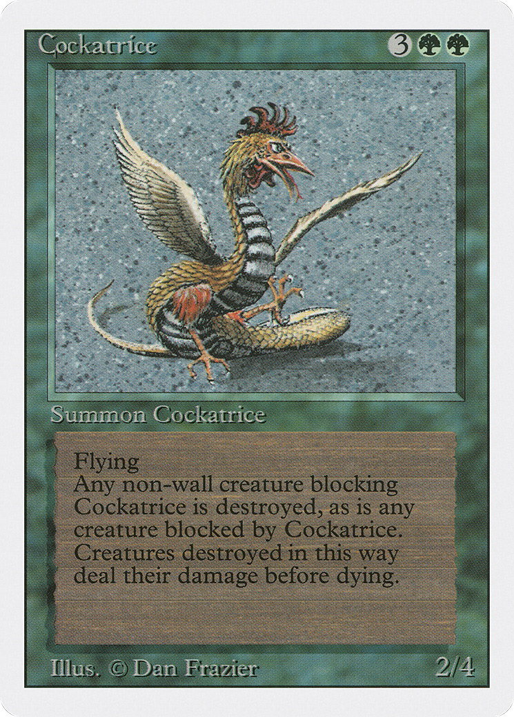 Image of Cockatrice (3ED-) - Revised Edition