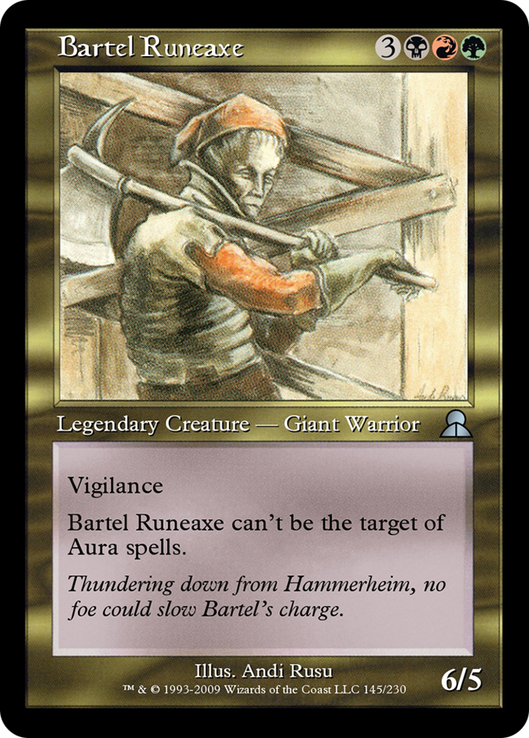 Image of Bartel Runeaxe (ME3-145) - Masters Edition III