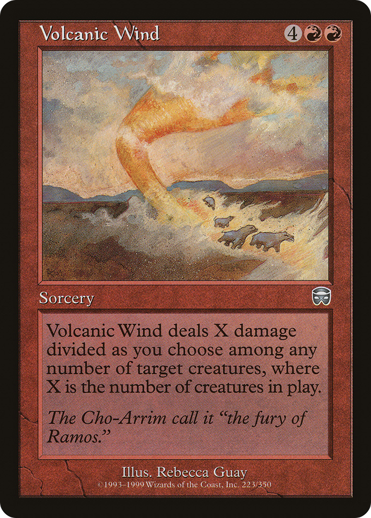 Image of Volcanic Wind (MMQ-223) - Mercadian Masques