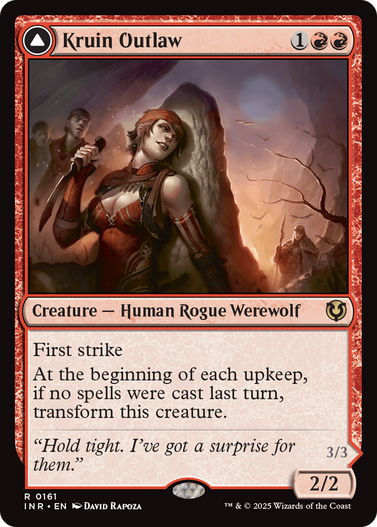 Image of Kruin Outlaw (INR-161) - Innistrad Remastered Foil