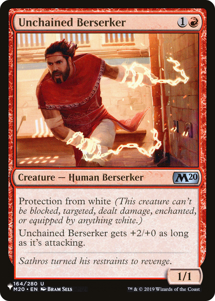 Image of Unchained Berserker (LIST-M20-164) - The List