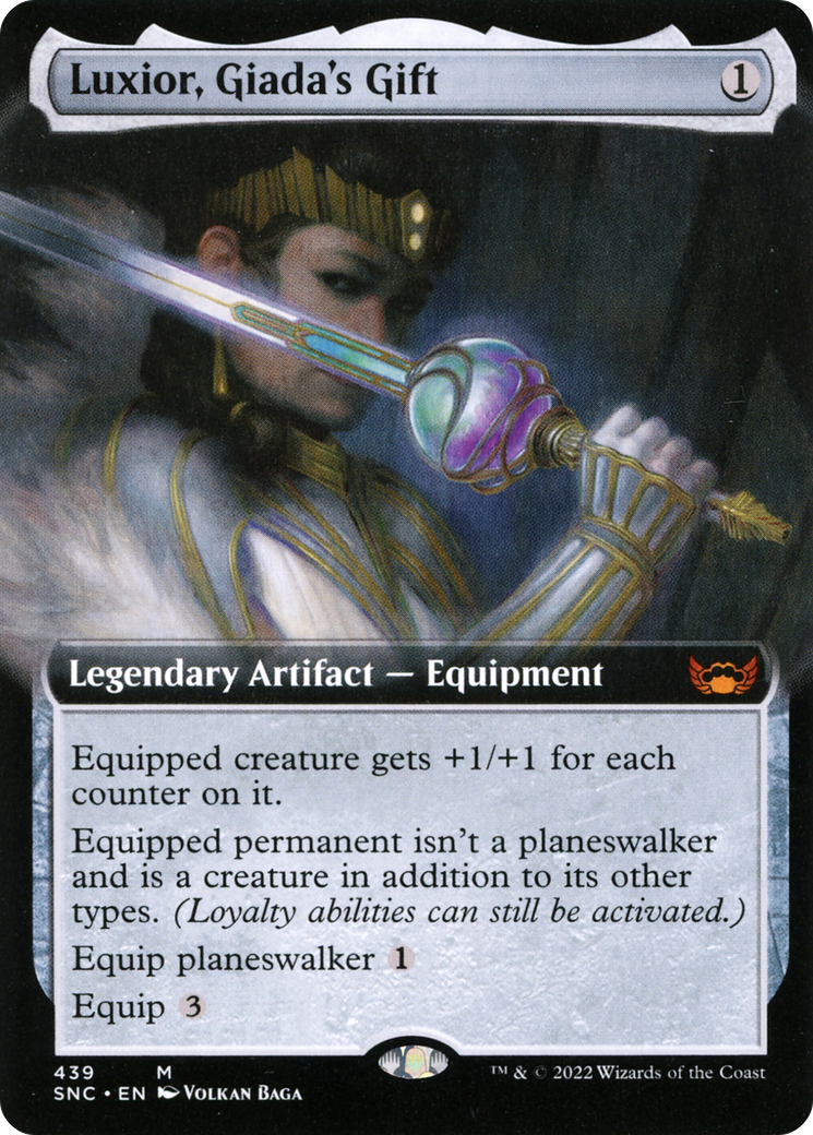 Image of Luxior, Giada's Gift (Extended Art) (SNC-439) - Streets of New Capenna: (Extended Art)