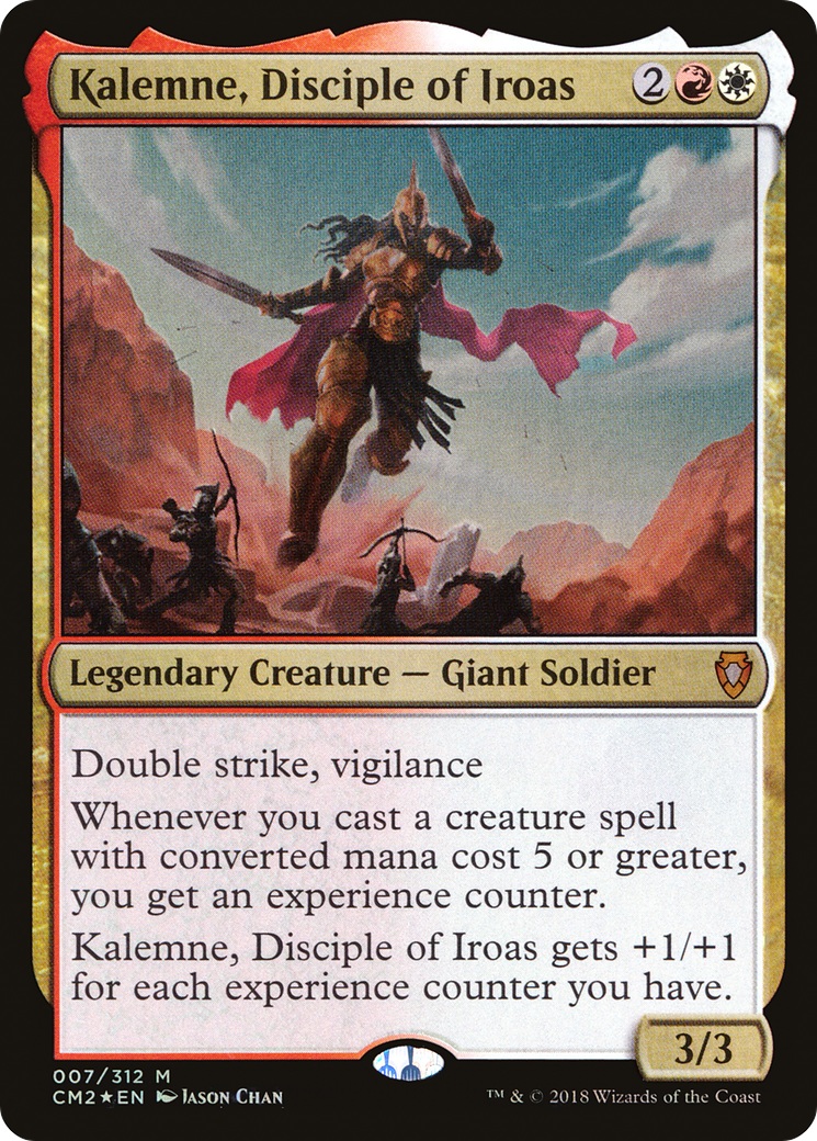 Image of Kalemne, Disciple of Iroas (CM2-007) - Commander Anthology Volume II Foil