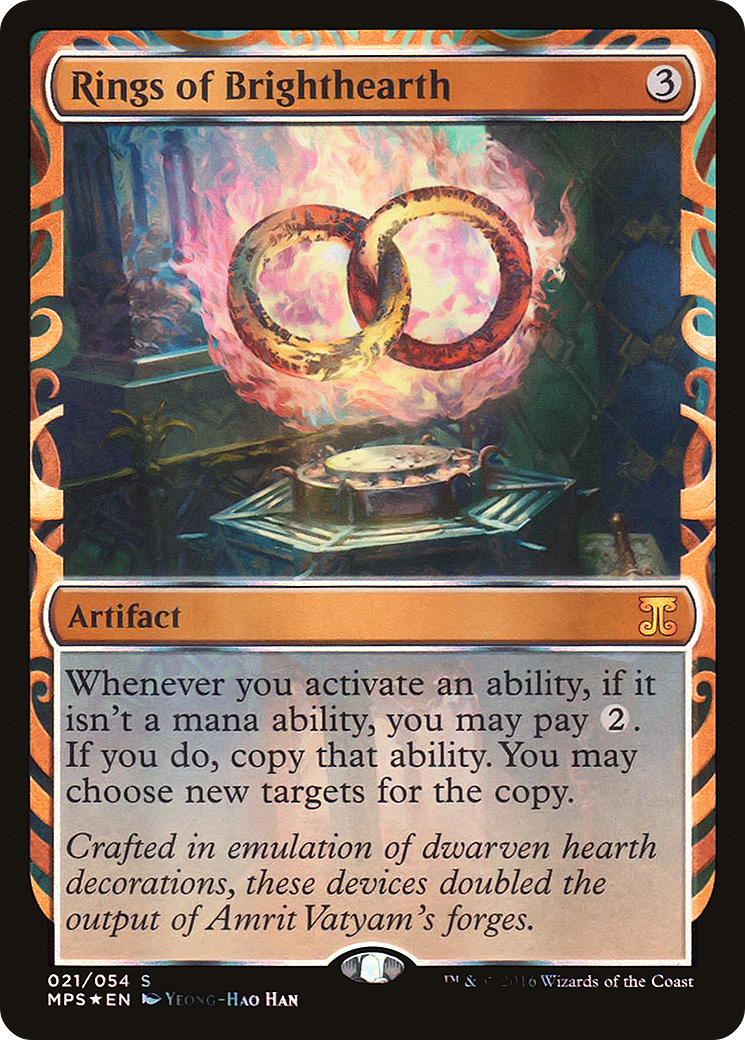 Image of Rings of Brighthearth (MPS-021) - Kaladesh Inventions Foil