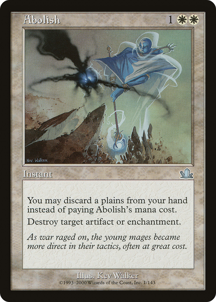 Image of Abolish (PCY-001) - Prophecy Foil