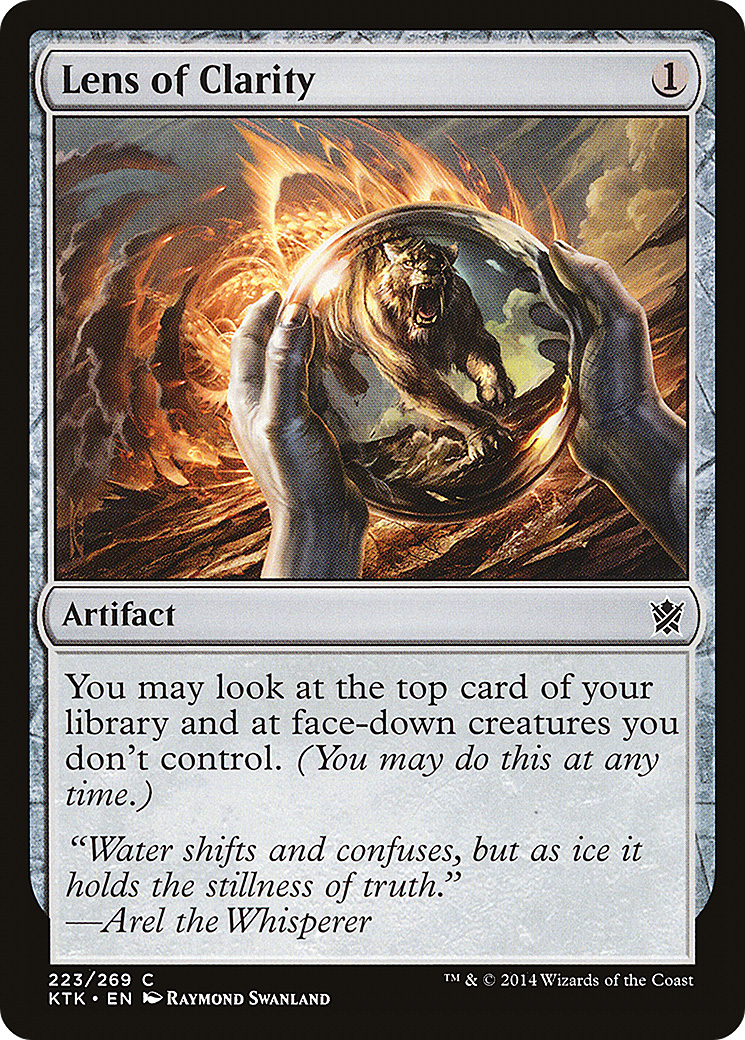Image of Lens of Clarity (KTK-223) - Khans of Tarkir