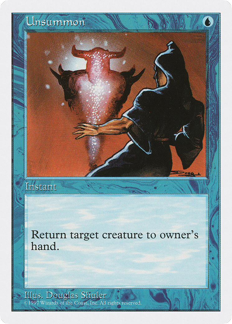 Image of Unsummon (5ED-) - Fifth Edition