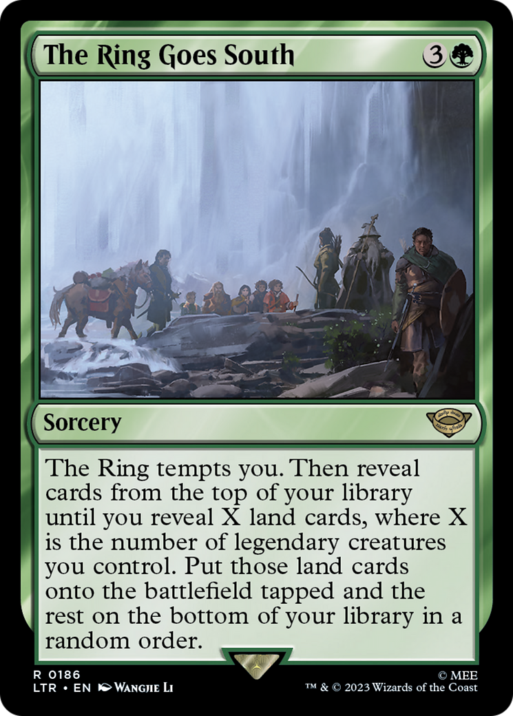 Image of The Ring Goes South (LTR-186) - The Lord of the Rings: Tales of Middle-earth Foil