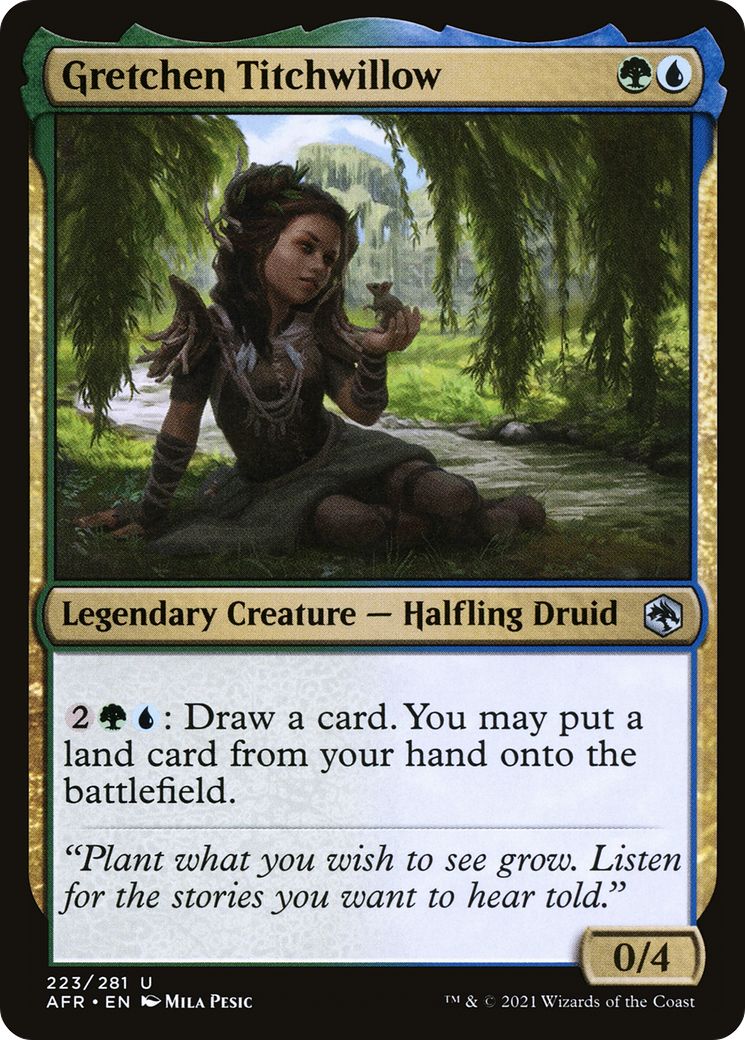 Image of Gretchen Titchwillow (AFR-223) - Adventures in the Forgotten Realms