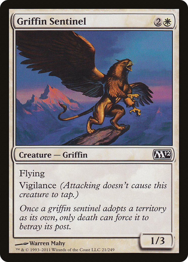 Image of Griffin Sentinel (M12-021) - Magic 2012