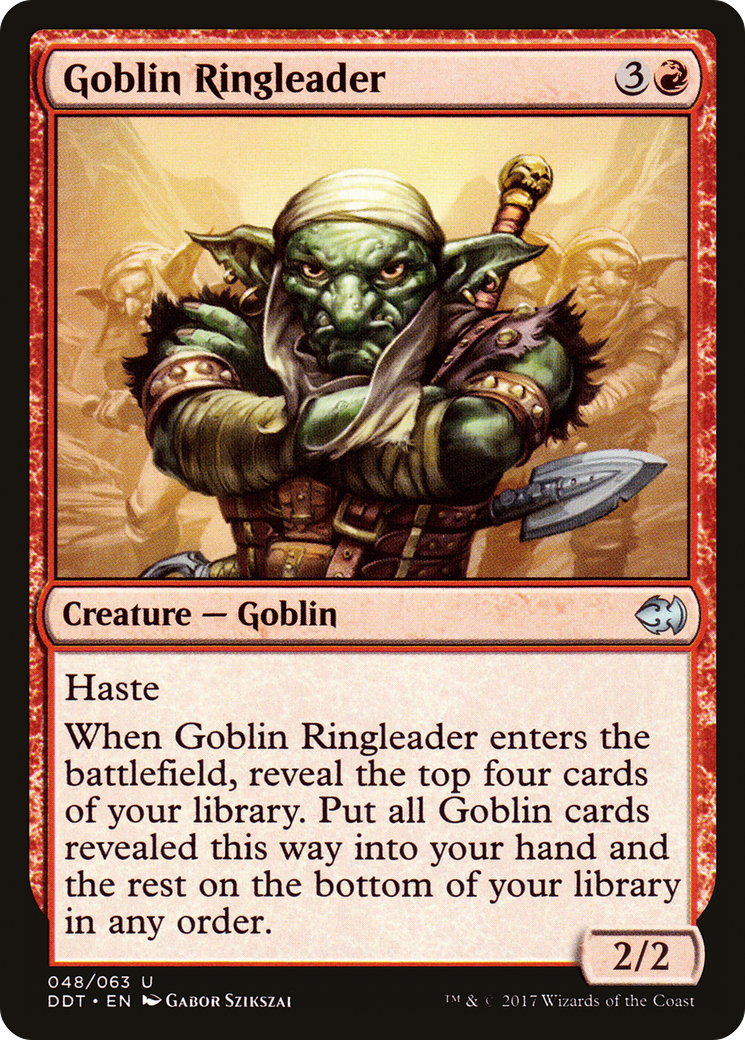 Image of Goblin Ringleader (DDT-048) - Duel Decks: Merfolk vs. Goblins