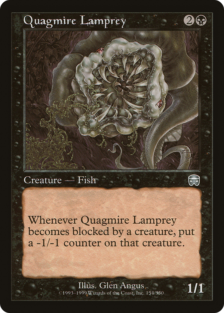 Image of Quagmire Lamprey (MMQ-154) - Mercadian Masques Foil
