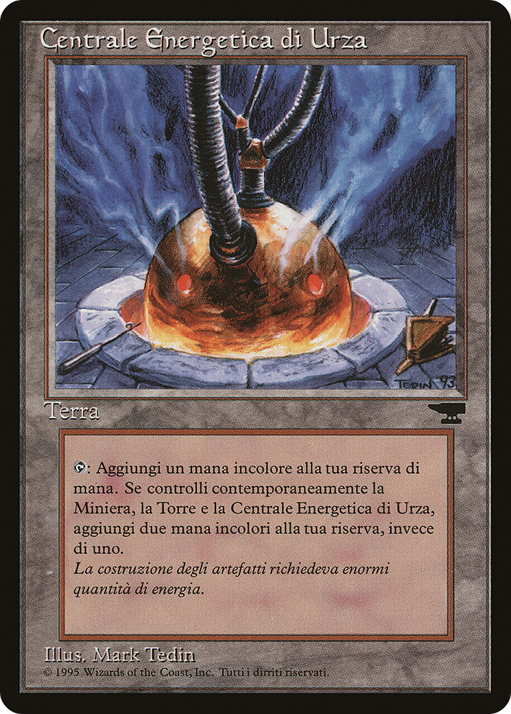 Image of Urza's Power Plant (Columns) (Italian) - 