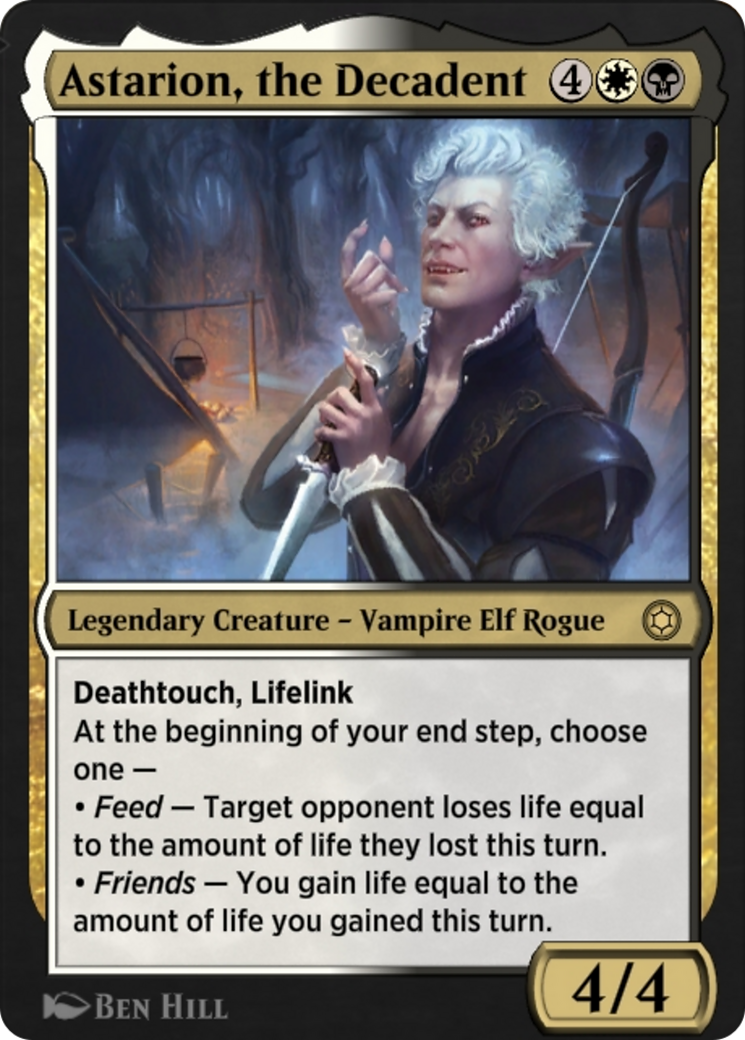 Image of Astarion, the Decadent (HBG-231) - Alchemy Horizons: Baldur's Gate