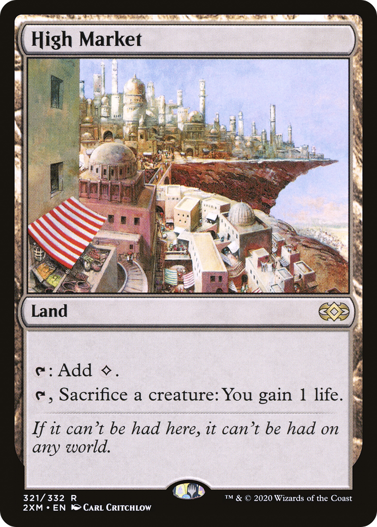 Image of High Market (2XM-321) - Double Masters