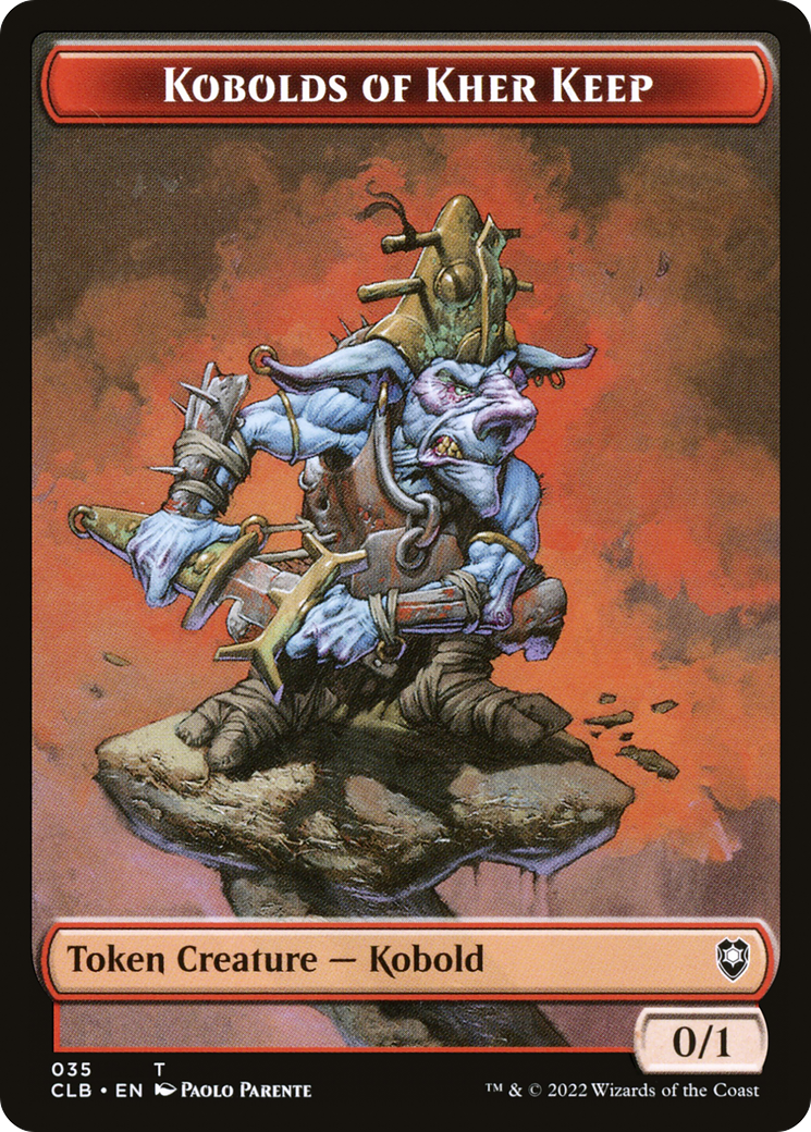 Image of Kobolds of Kher Keep (TCLB-035) - Battle for Baldur's Gate Tokens