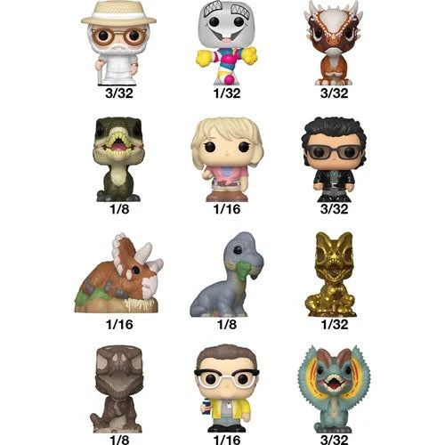 Image of Jurassic Park Funko Bitty Pop! Mystery Pack