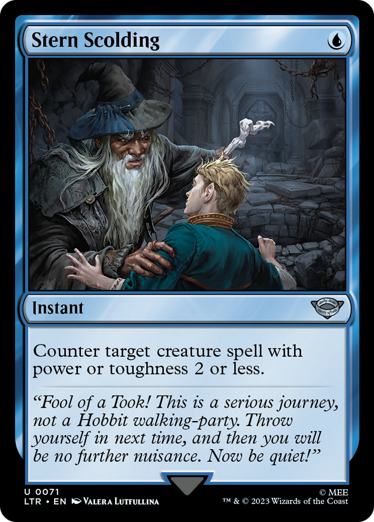 Image of Stern Scolding (LTR-071) - The Lord of the Rings: Tales of Middle-earth