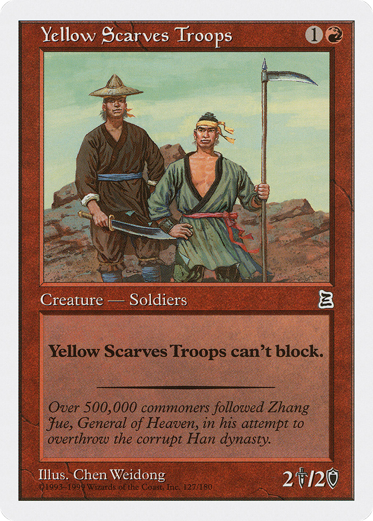 Image of Yellow Scarves Troops (PTK-127) - Portal Three Kingdoms
