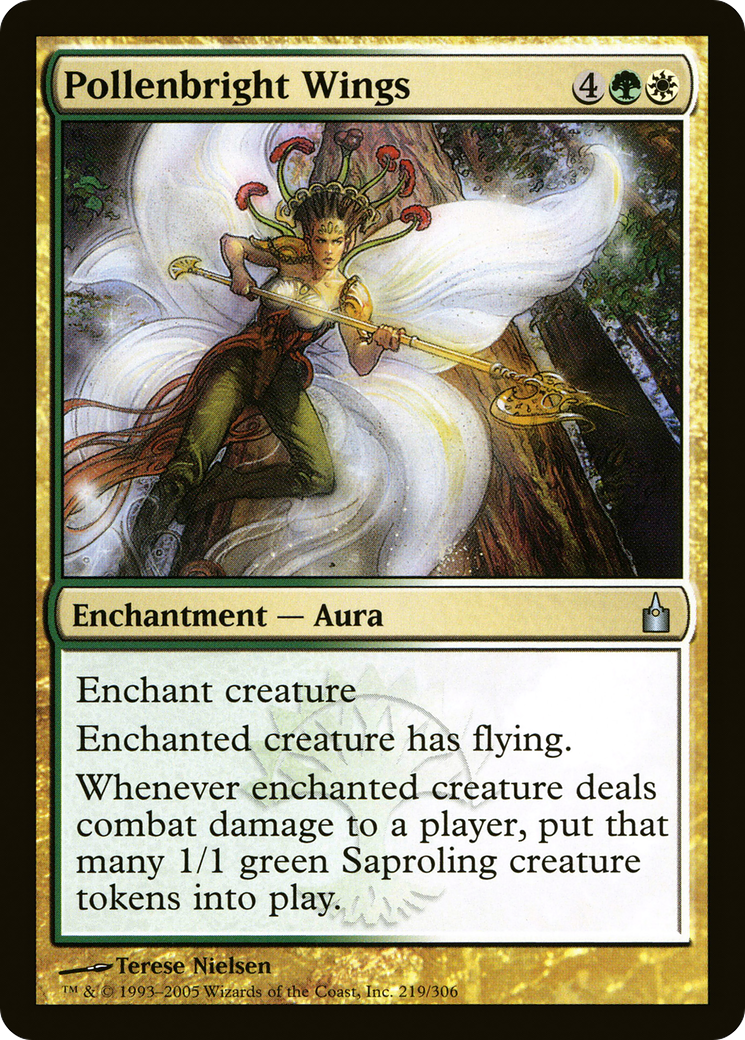 Image of Pollenbright Wings (RAV-219) - Ravnica: City of Guilds Foil