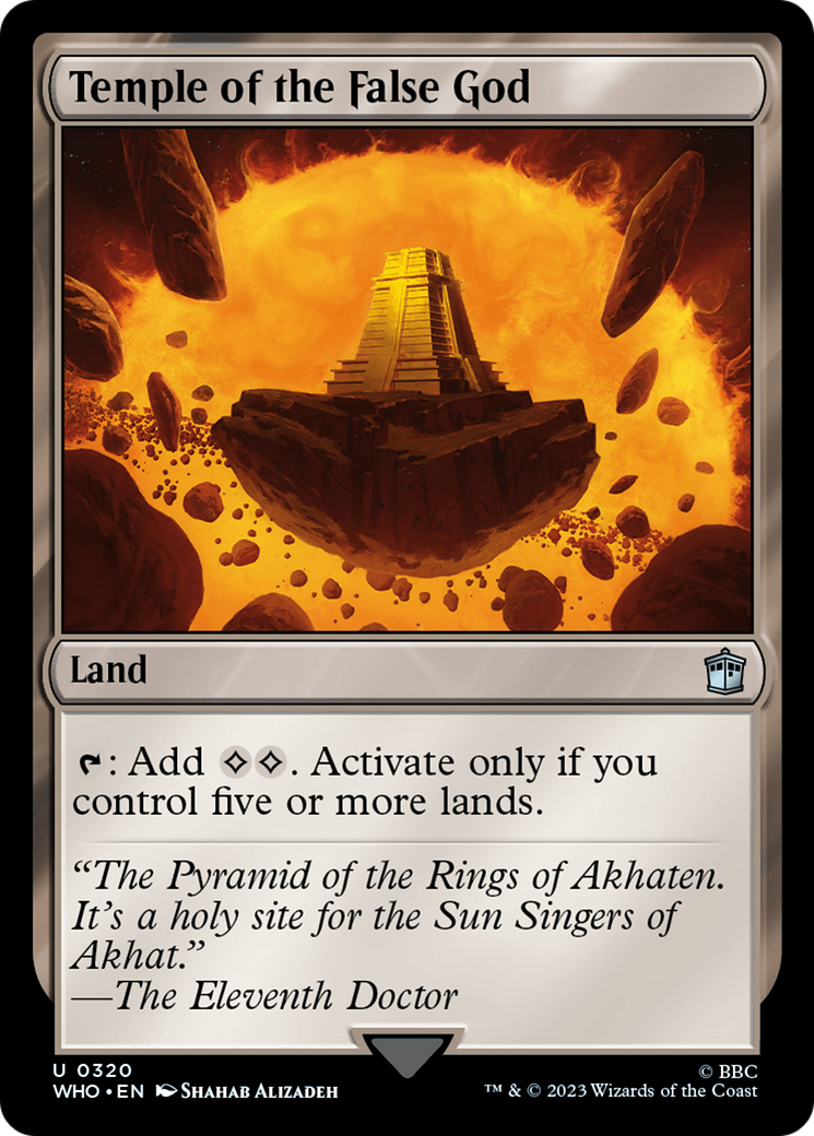 Image of Temple of the False God (WHO-320) - Doctor Who