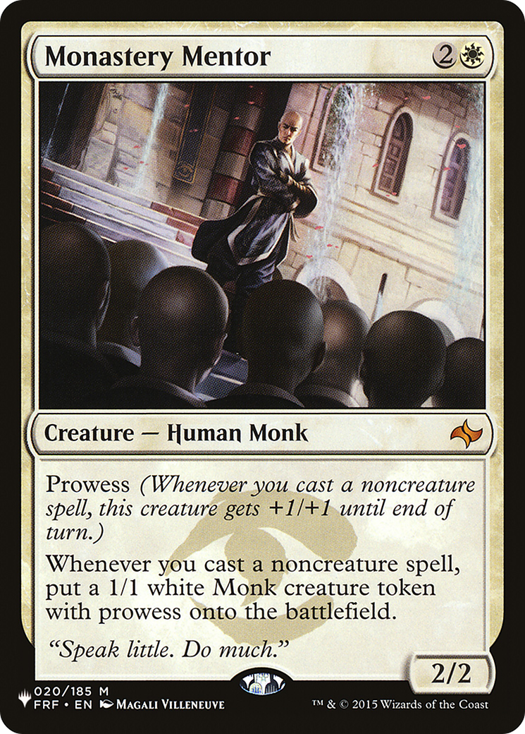 Image of Monastery Mentor (LIST-FRF-20) - The List