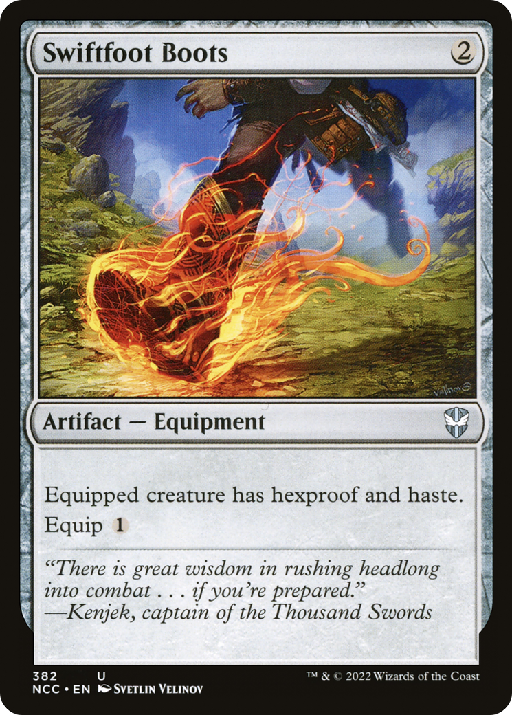 Image of Swiftfoot Boots (NCC-382) - New Capenna Commander