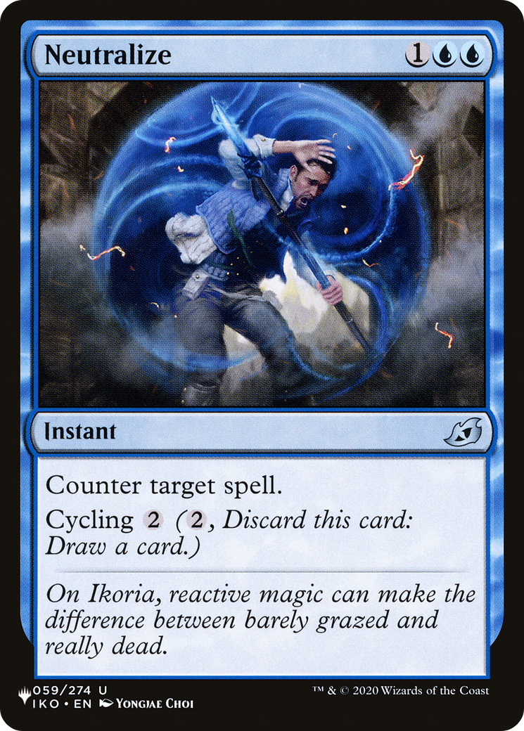 Image of Neutralize (LIST-IKO-59) - The List