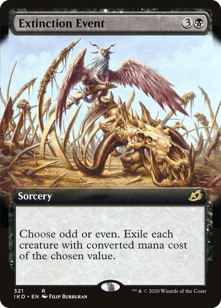 Image of Extinction Event (Extended Art) (IKO-321) - Ikoria: Lair of Behemoths: (Extended Art)