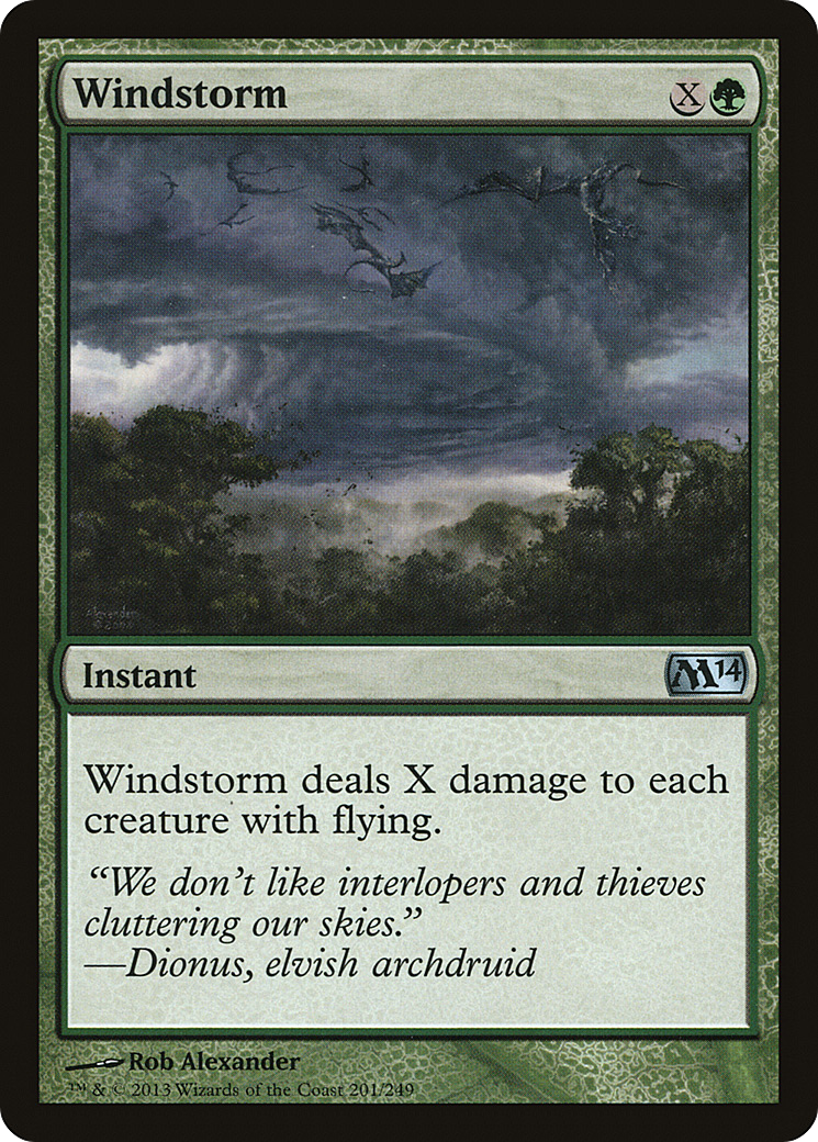 Image of Windstorm (M14-201) - Magic 2014 Foil