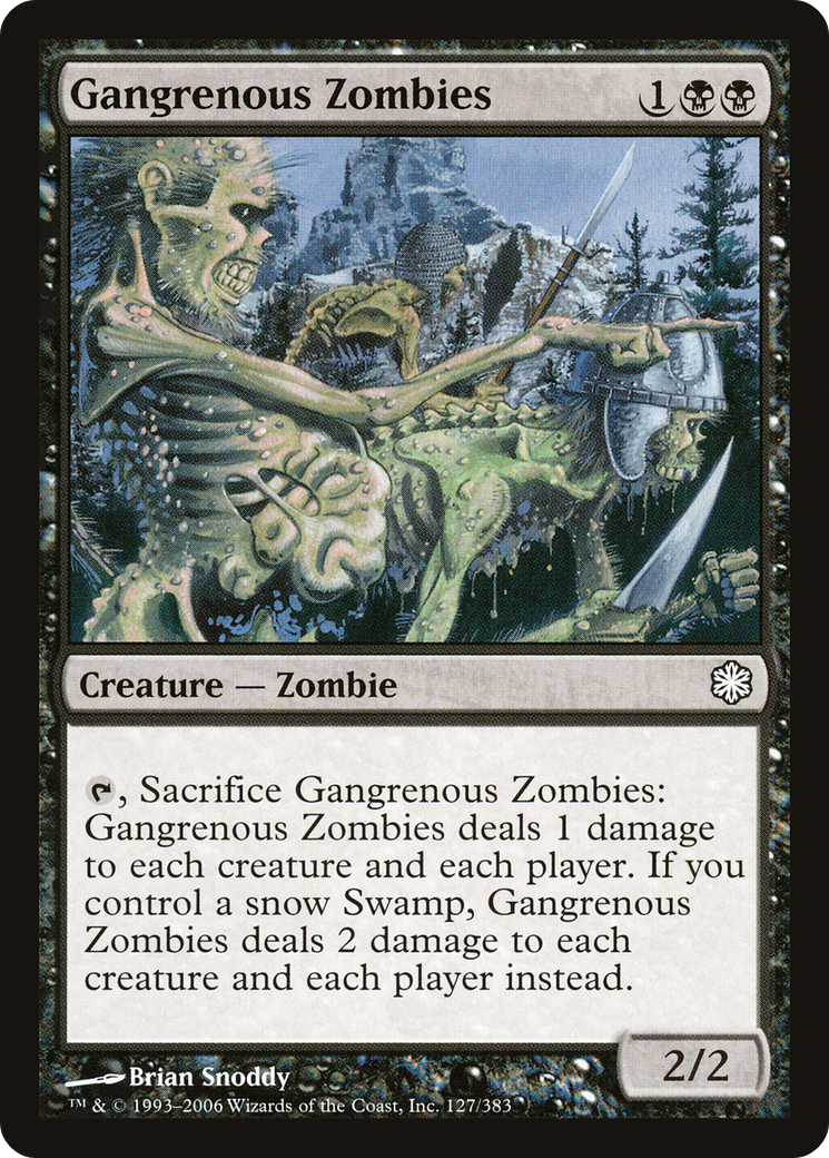 Image of Gangrenous Zombies (CTD-127) - Coldsnap Theme Decks