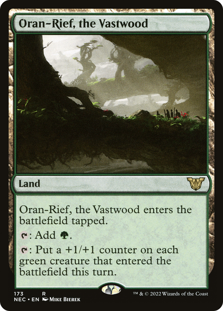 Image of Oran-Rief, the Vastwood (NEC-173) - Neon Dynasty Commander