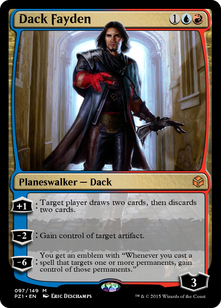 Image of Dack Fayden (PZ1-097) - Legendary Cube Prize Pack