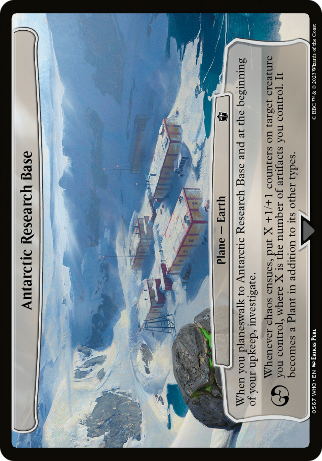 Image of Antarctic Research Base (WHO-567) - Doctor Who