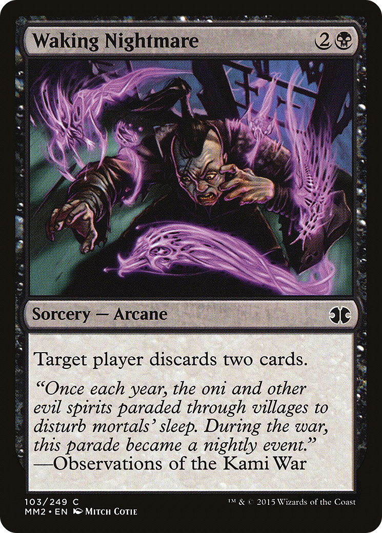Image of Waking Nightmare (MM2-103) - Modern Masters 2015