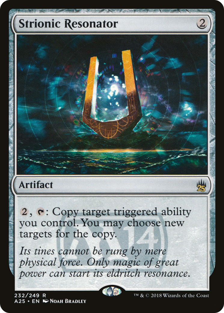 Image of Strionic Resonator (A25-232) - Masters 25 Foil