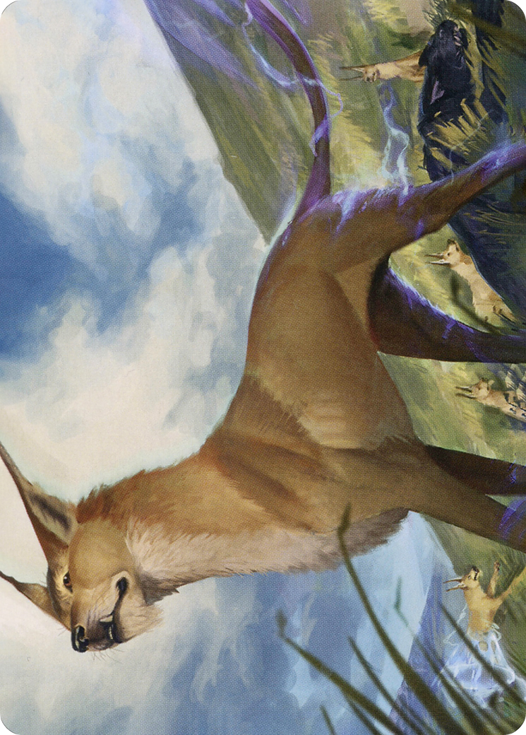 Image of Blink Dog // Blink Dog (AAFR-020) - Adventures in the Forgotten Realms Art Series (Borderless)