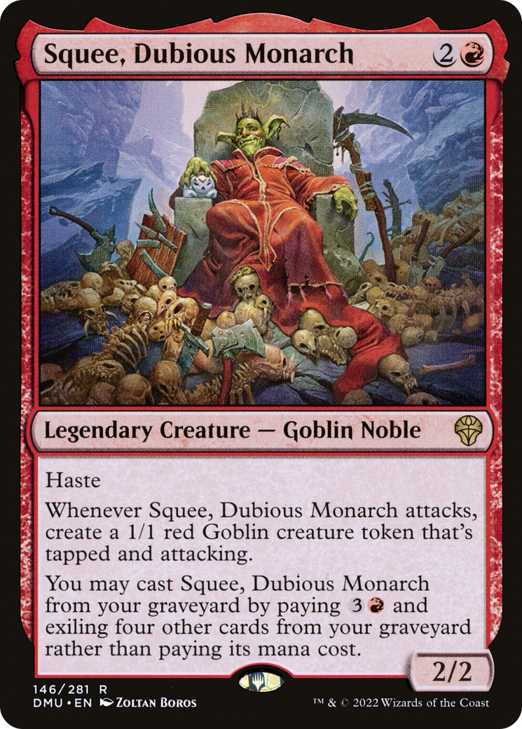 Image of Squee, Dubious Monarch (DMU-146) - Dominaria United Foil