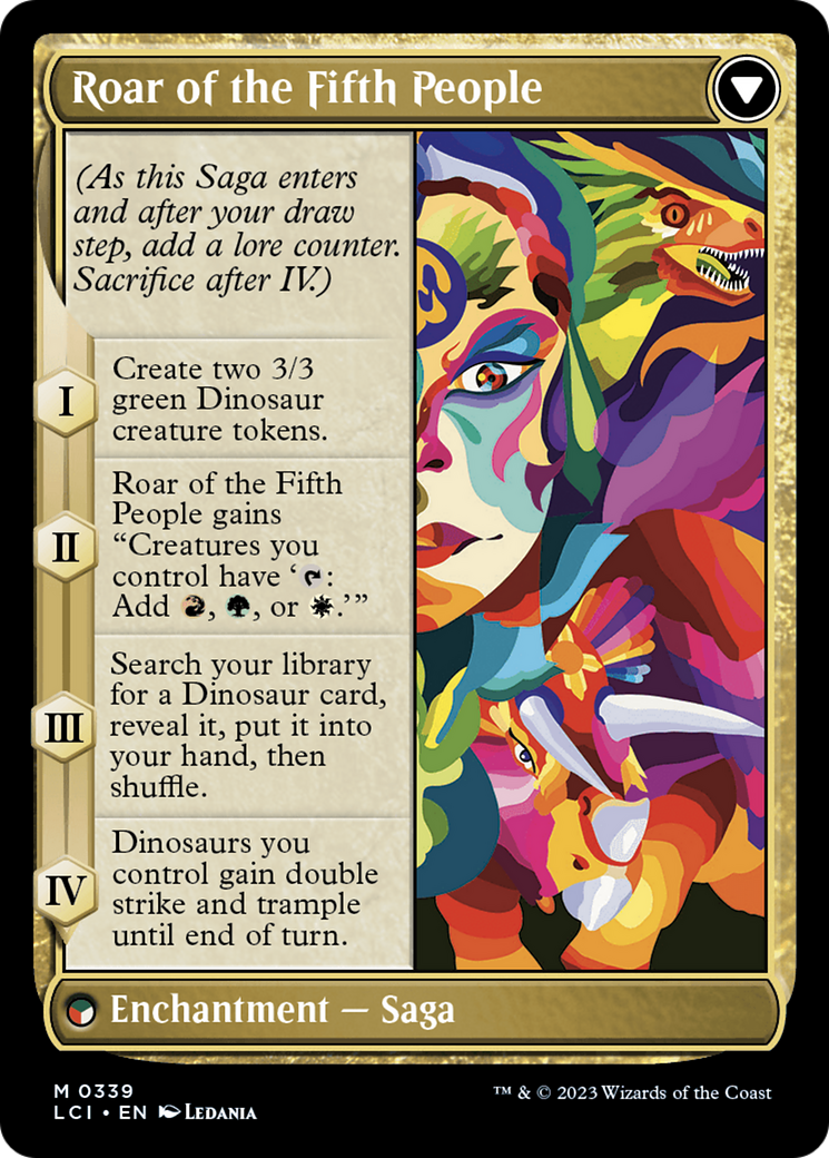 Image of Huatli, Poet of Unity (Borderless) (LCI-339) - The Lost Caverns of Ixalan (Borderless) Foil