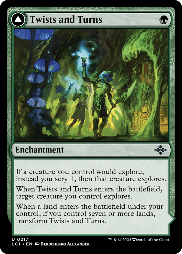 Image of Twists and Turns (LCI-217) - The Lost Caverns of Ixalan Foil