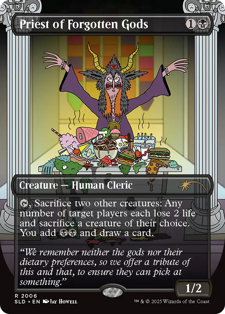 Image of Priest of Forgotten Gods (SLD-2006) - Secret Lair Drop (Borderless)
