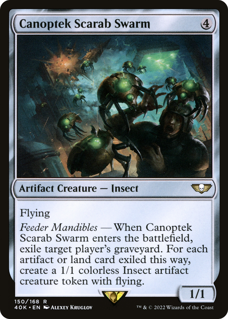 Image of Canoptek Scarab Swarm (40K-150) - Warhammer 40,000 Commander