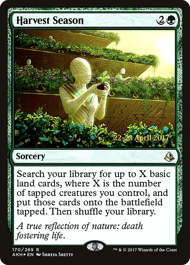 Image of Harvest Season (PRE-170) - Amonkhet Promos Foil