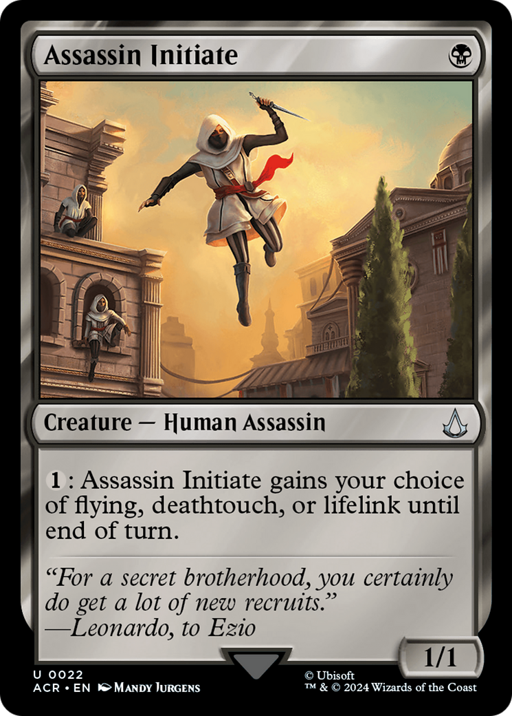 Image of Assassin Initiate (ACR-022) - Assassin's Creed