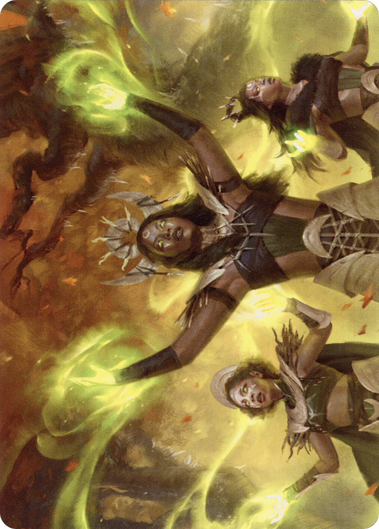 Image of Dawnhart Wardens // Dawnhart Wardens (AMID-057) - Midnight Hunt Art Series (Borderless)