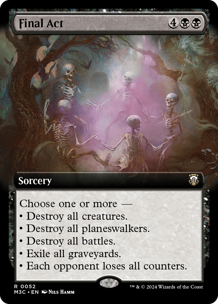 Image of Final Act (Extended Art) (M3C-052) - Modern Horizons 3 Commander: (Extended Art)
